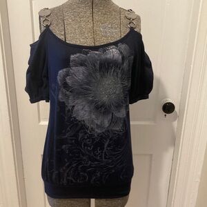 Rhapsody Cold Shoulder Shirt
